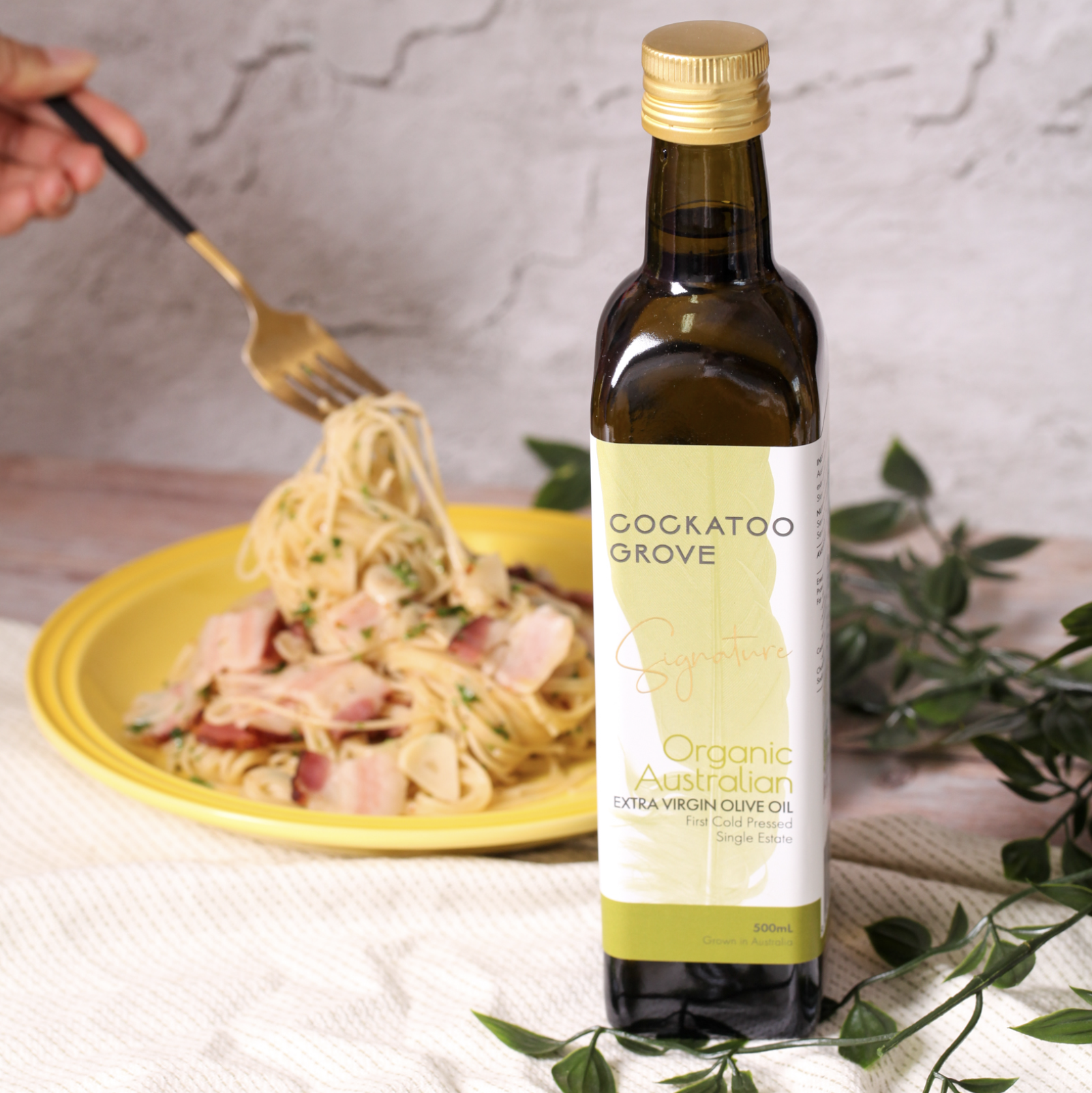 Signature Organic Extra Virgin Olive Oil 2L - Cockatoo Grove